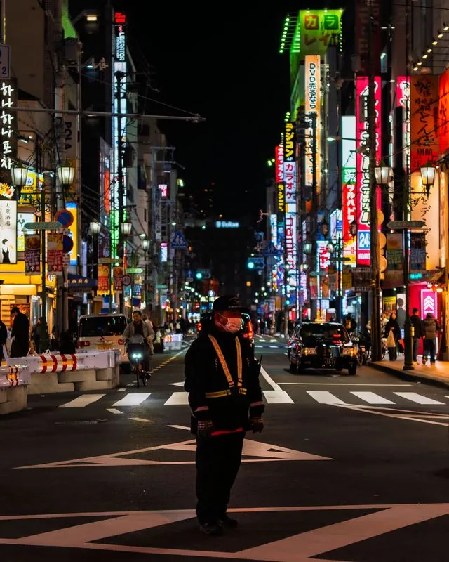 neon meets the night shift